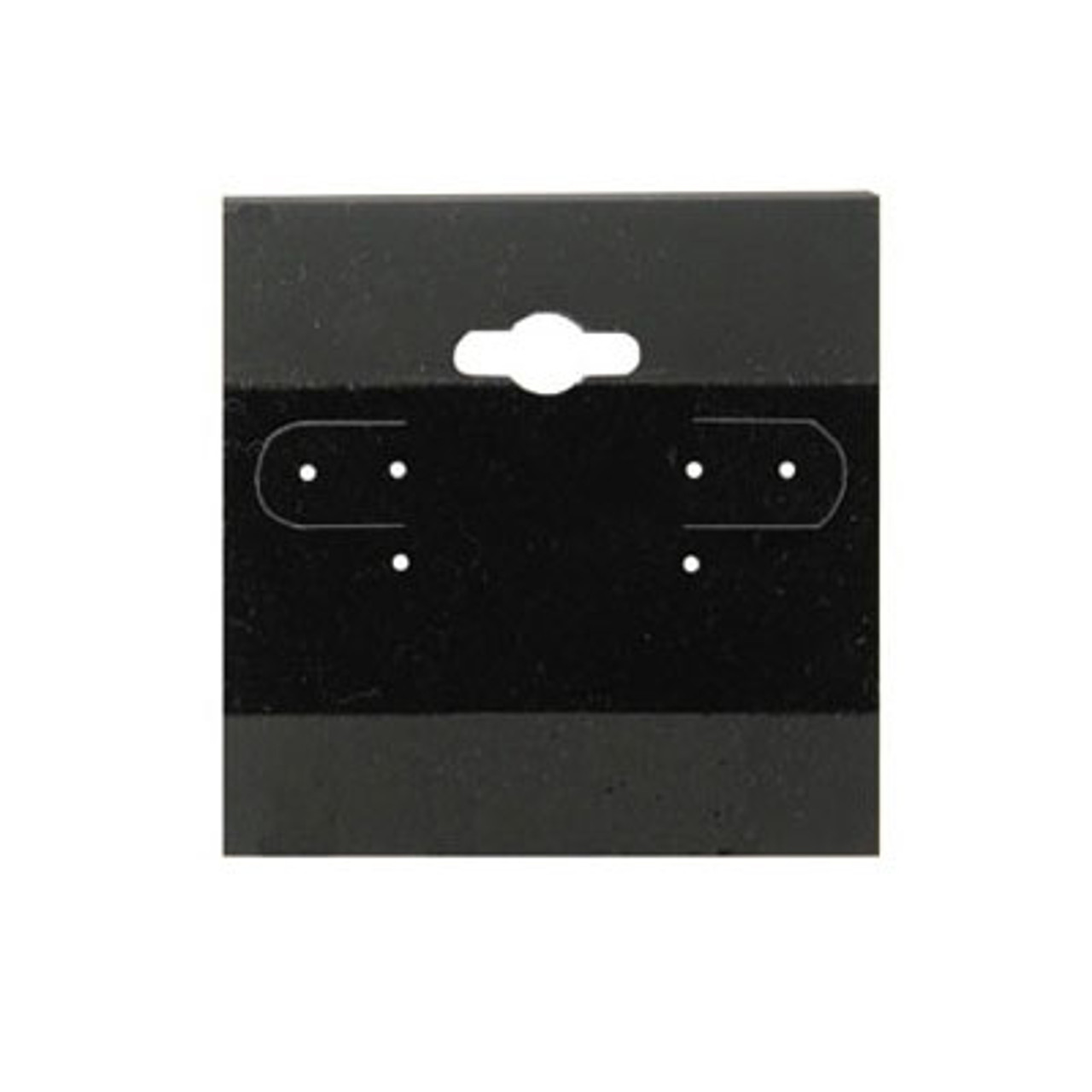 Hanging Earring Card (Plain BX573) 2x 2 - Eds Box & Supply Co.
