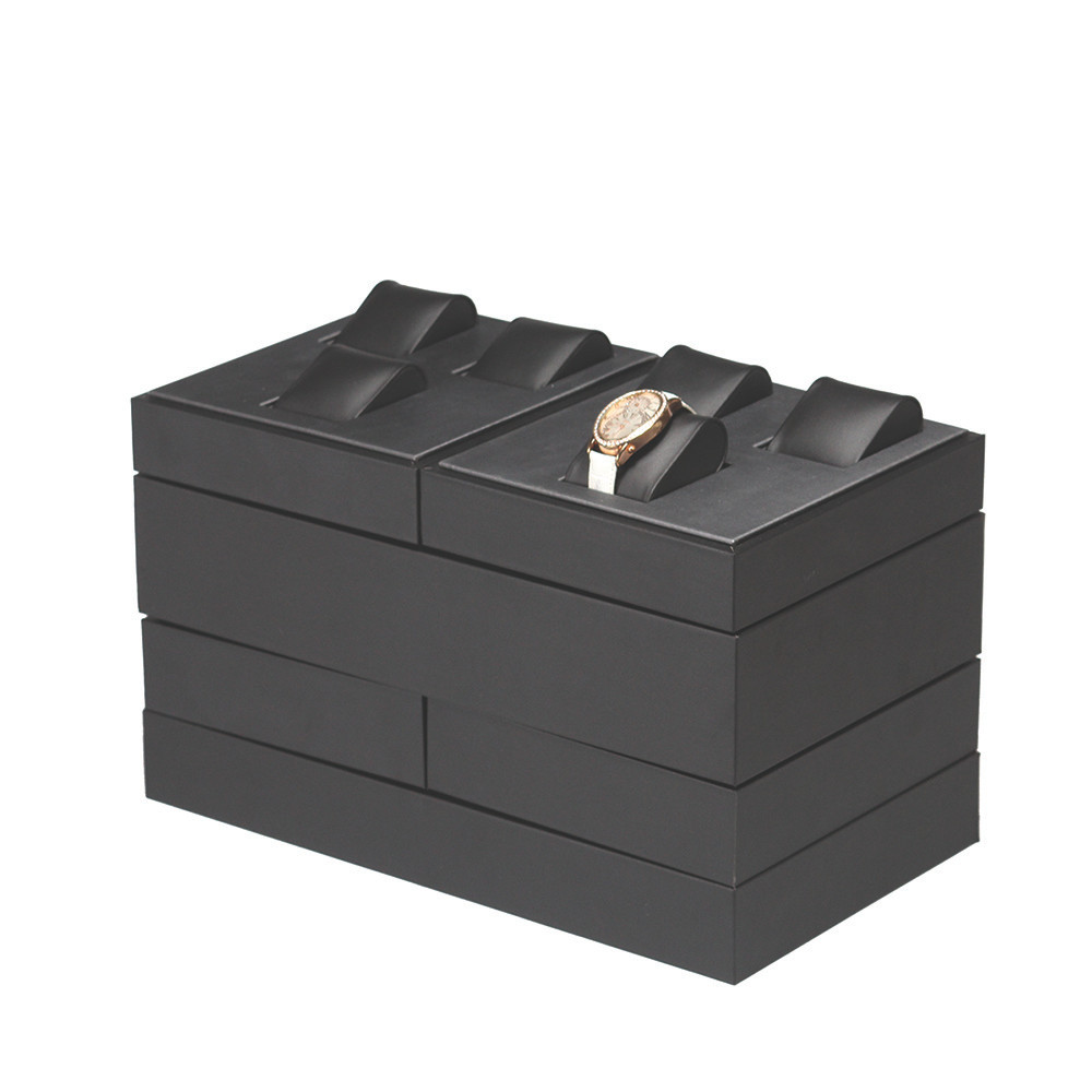 Steel Grey Watch Showcase Display Set 29.25