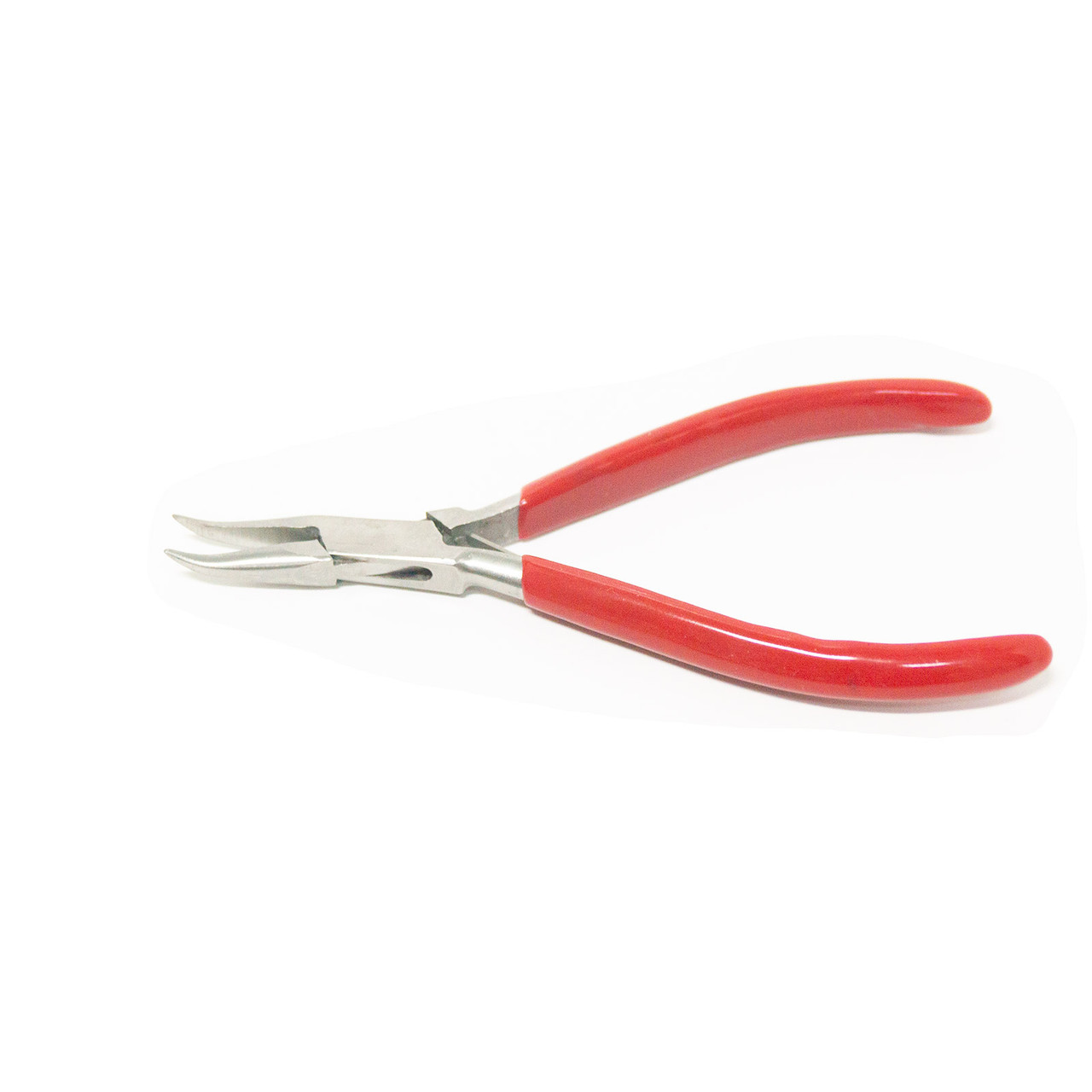 Bent Nose Stainless Steel Jewelers Pliers (S8926)