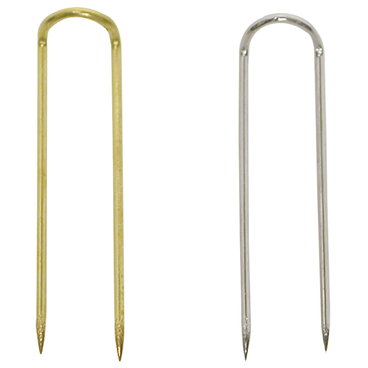 Gold and Silver U-Pins for Jewelry (19 & 19S) Price for 1000pcs