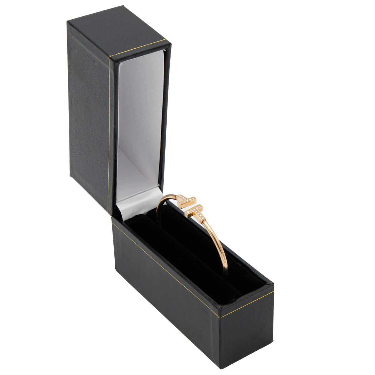 Ares Series Armreif-/Armband-Box Mit Schwarzem Insert & C-Clip – 2-teilige Aufbewahrungsbox, Ca. 90x90x30 Mm, Hochwertige Verarbeitung