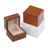 Brown Hardwood Jewelry Boxes