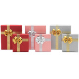 Shiny Bow Tie Jewelry Boxes