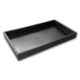 1" inch Full Size Stackable Plastic Trays