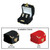 Earring Box in Flocked Velour with a Gold Clasp, Available in Red or Black ~ Sold 12 Pieces Per Pack, $3.00 per Piece