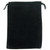 Deluxe Black Velvet Drawstring Pouches, Price for Dozen