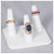 3-Finger Ring Display , 4 1/8" x 3 1/4" x 2 1/4"H,Choose from various color