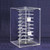 Acrylic Revolving Earring Display Case , Holds 108 pcs. 2" Cards, 12 1/2" x 12 1/2" x 21 1/2"H
