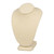 Necklace Display with Beige Linen Finish, 4” x 6 1/4” H , (ND-1896N-LE)