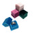 Square Assorted Mini Velvet Ring Boxes 1.25" x 1.25" x 1.25"H (JS12R-H90)--Price per 12pcs