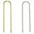 Gold and Silver U-Pins for Jewelry (19 & 19S) Price for 1000pcs Gold and Silver U-Pins for Jewelry (19 & 19S) Price for 1000pcs