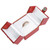 Cartier Style Ring Box ~ Wholesale Price Discount When You Buy 144pcs ~ Choose from Red or Black ~ 144pcs Per Case