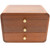 Jewelry Box Walnut Wood Style with Organizer Drawers, for Earrings Rings Watch Bracelet and Necklace Storage, Personalized Gifts
