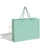 Large Vogue Size Paper Tote Gift Bag with Matching Rope Handle in Tiffany Style Blue - 13"x 10"- 20 Pieces Per Pack