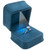 LED Lighted Ring Box with Plush Leatherette Exterior