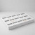 White Faux Leather Earring & Pendant Display Tray – Holds 15 Pairs with Removable Tabs & Chain Cuts, Stackable Jewelry Showcase