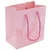 Pink Rose Print Paper Jewelry Gift Bags with Rope Handles – 5 Sizes - 20pcs Per Pack