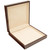 Glossy Kona Wood Necklace Box with Beige Velvet Interior - WN10-64 Glossy Kona Wood Necklace Box with Beige Velvet Interior - WN10-64