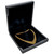 Glossy Blackwood Necklace Box with Black Velvet Interior - WN10-BK Glossy Blackwood Necklace Box with Black Velvet Interior - WN10-BK