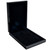 Large Glossy Blackwood Necklace Box with Black Velvet Interior - WN11-BK Large Glossy Blackwood Necklace Box with Black Velvet Interior - WN11-BK