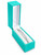 Teal Blue Bangle Box with White Velvet Interior & Matching Outer Packer - LW4-TB Teal Blue Bangle Box with White Velvet Interior & Matching Outer Packer - LW4-TB