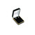 Velvet Gold Trim Pendant Earring Box - 2 1/4” x 3” x 1 1/4” - Choose Color