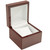 Glossy Rosewood Watch Box with White Faux Leather Pillow - WW8-RW Glossy Rosewood Watch Box with White Faux Leather Pillow - WW8-RW