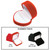 Soft Flocked Heart Shaped Ring Box, 2 1/8” x 2 1/4” x 1 5/8”, Available in Red of Black ~ Sold 12 Pieces Per Pack, $2.33 per piece