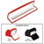 Soft Flocked Velour Bracelet/Watch Box, 8 1/2” x 2” x 1”, Available in Red or Black ~ Sold 12 Pieces Per Pack, $2.92 per piece