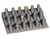 18-Finger Ring Display, 8 1/4" x 4 3/4" x 2 1/"H, Choose from various color