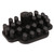 23-Ring Slot Black Faux Leather Display 12" x 7.25" x 3.5"H (SET105A-BK)