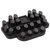 24-Ring Clip Black Faux Leather Display Set 12" x 7.25" x 3.5"H (SET106-BK)