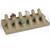 12-Finger Burlap Ring Display,, 8 1/4" x 4 3/4" x 2 1/2"H