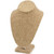 7 1/2" Burlap Necklace Bust Jewelry Display