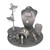 Showcase Display Set in Steel Grey with 9 Pieces, 10.8"x 10.5"Height