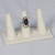 3 Finger Ring Display, 4 7/8" x 2 1/4" x 2"H(Choose from various Color),