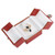 Cartier Style Two Door Ring Box, 2" x 2.12" x 1.75"H (BF3-Color) Choose from various Colors