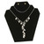 Earring & Necklace display Stand - 8 1/4" x 9 1/4"H - Choose from Colors