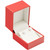 Red Earring Jewelry Box with Ribbon Packer – Elegant Earring Gift Box (JFE3-RD)