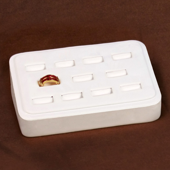 Ring Display with 11 Slots, 6 1/4” x 4 3/8” x 1 3/4”