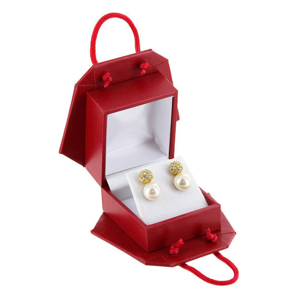 Tote Style Earring Box,  1.87" x 2" x 1.5"H (KA3E-Color)