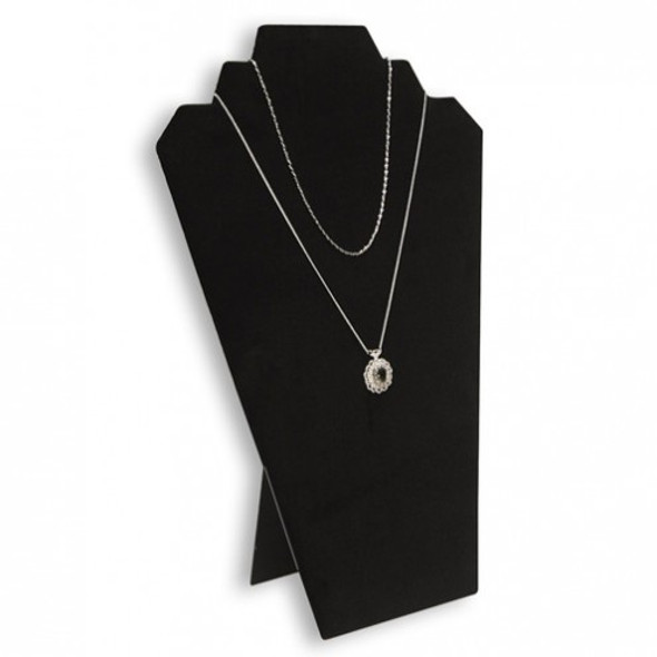 Necklace Display with Easel, 8 1/4"W x 12 1/2"H, (Choose from various Color)