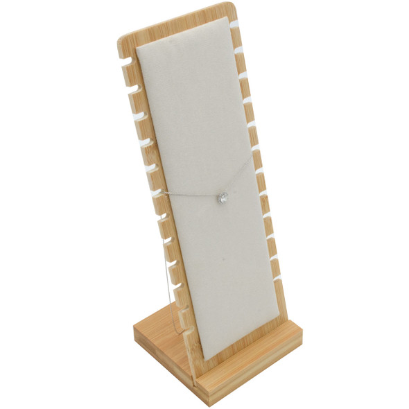 Wood Necklace Display Stand, Jewelry Organizer (9 x 10 x 5.5 In, 2 Pack) -  Walmart.com