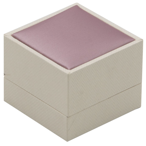 【限定】vimbeauty anniversary box pearl box Ring Box with Paradiso Exterior and a Lilac Pink Satin