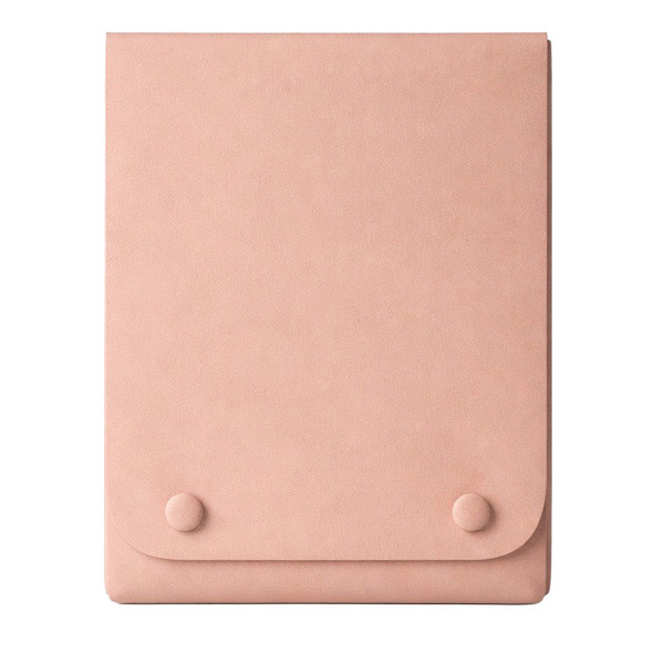 Soft Faux Suede Necklace Folder with Snap Closures – Jewelry Storage & Display Holder for Chains & Necklaces