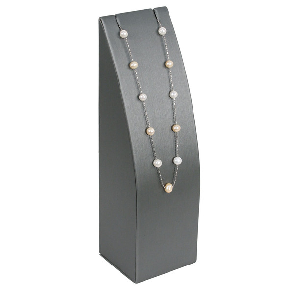 Necklace Pedestal 2 5/8" x 2 3/4" x 9 3/4"H, Choose from various Colors