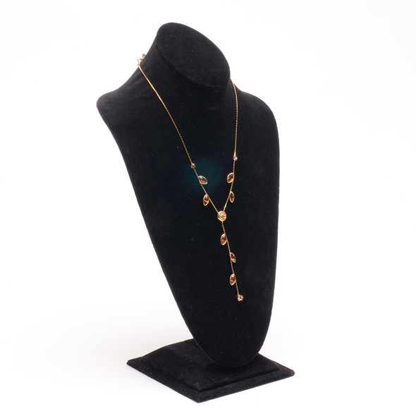 Necklace Display Bust 8 1/4” x 6 3/4" x 14 1/2”H, Choose from various Color