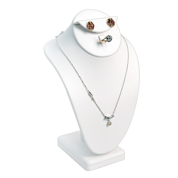 Combination Necklace Display 7 ½” x 5 1/8” x 11” H ,Choose from various Color