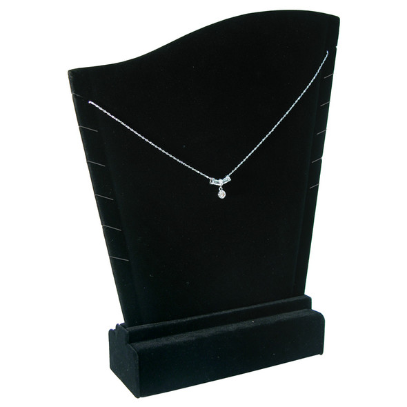 Necklace Display, 10" x 1 1/2" x 11 1/2"H,(Choose from various Color)