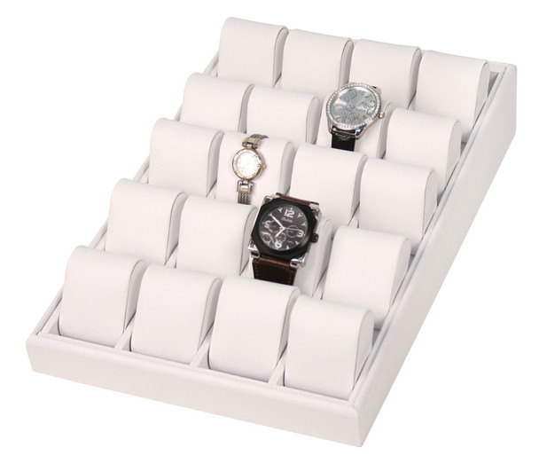 20-Watch display tray, 10" x 16" x 3"H, Choose from various Color